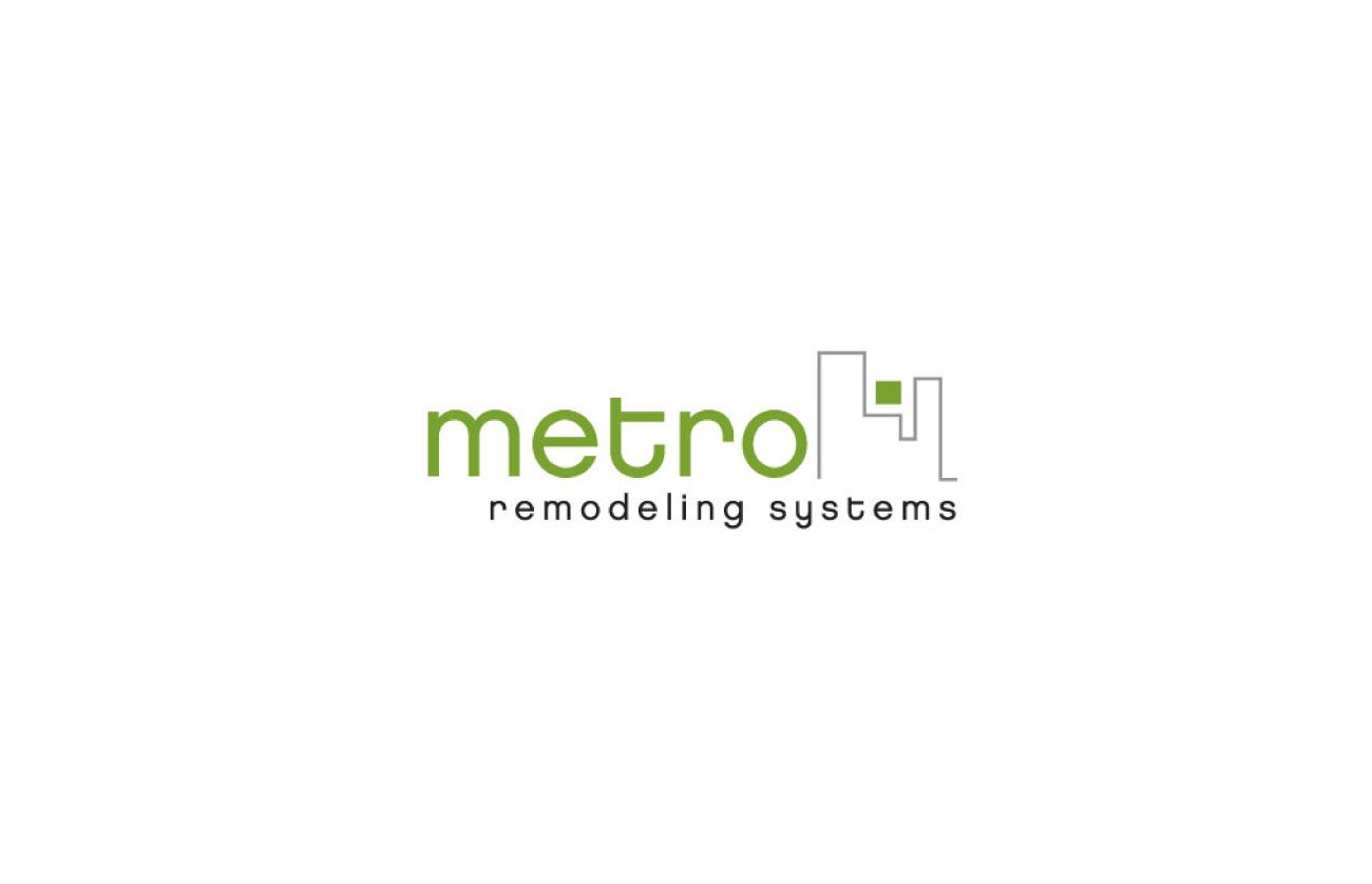 Metro Remodeling Systems logo concept